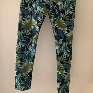 Forever 21 Floral Leggings